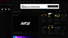 What Nfscars.net website looked like in 2020 (3 years ago)