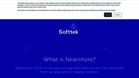 What Nearshore.com website looked like in 2020 (3 years ago)