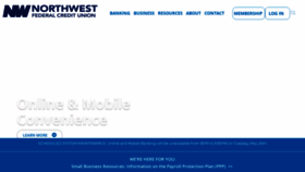 What Nwfcu.org website looked like in 2020 (3 years ago)