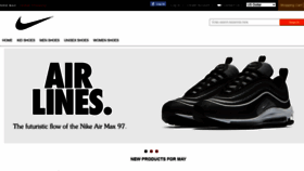 What Nikemaxs.com website looked like in 2020 (3 years ago)