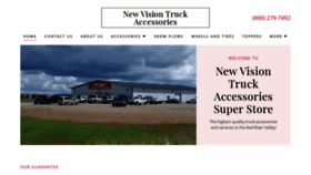 What Newvisiontruckaccessories.com website looked like in 2020 (3 years ago)
