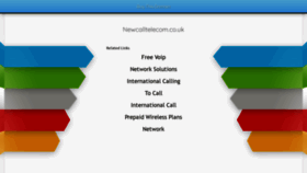 What Newcalltelecom.co.uk website looked like in 2020 (3 years ago)