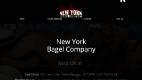 What Nybagelcompany.com website looked like in 2020 (3 years ago)