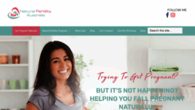What Naturalfertilityaustralia.com.au website looked like in 2020 (3 years ago)