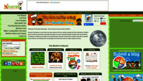What Nourishinteractive.com website looked like in 2020 (3 years ago)