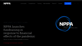 What Nppa.org website looked like in 2020 (3 years ago)