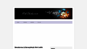 What Nikthoha.com website looked like in 2020 (3 years ago)
