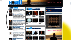 What Noise11.com website looked like in 2020 (3 years ago)