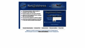 What Netaddress.com website looked like in 2020 (3 years ago)