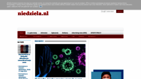 What Niedziela.nl website looked like in 2020 (6 years ago)