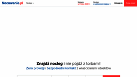 What Nocowanie.pl website looked like in 2020 (3 years ago)