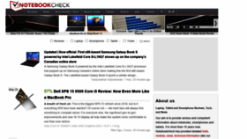 What Notebookcheck.net website looked like in 2020 (6 years ago)