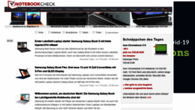 What Notebookcheck.com website looked like in 2020 (3 years ago)