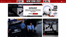 What Nypost.com website looked like in 2020 (3 years ago)