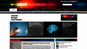 What Novuslight.com website looked like in 2020 (3 years ago)