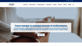 What Nutricionequilibrada.es website looked like in 2020 (3 years ago)