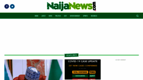 What Naijanews.com website looked like in 2020 (3 years ago)