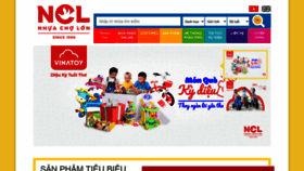 What Nhuacholon.com.vn website looked like in 2020 (3 years ago)