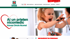 What Nicomed.ro website looked like in 2020 (3 years ago)