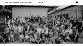 What Newlifenicaragua.org website looked like in 2020 (3 years ago)