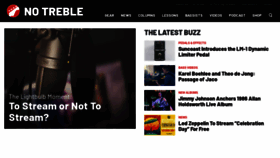What Notreble.com website looked like in 2020 (3 years ago)