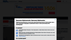 What Natablicy.pl website looked like in 2020 (3 years ago)