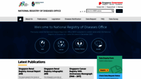 What Nrdo.gov.sg website looked like in 2020 (4 years ago)