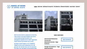 What Nikkelatwork.nl website looked like in 2020 (4 years ago)