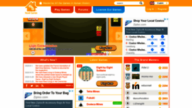 What Novelgames.com website looked like in 2020 (3 years ago)