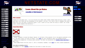 What Netstate.com website looked like in 2020 (3 years ago)
