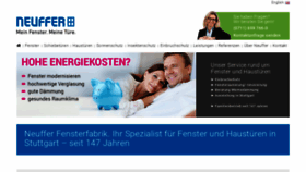 What Neuffer-fenster.de website looked like in 2020 (3 years ago)