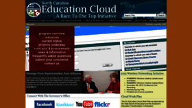 What Ncedcloud.org website looked like in 2020 (3 years ago)