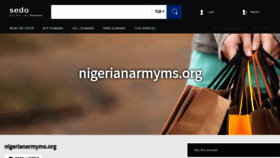 What Nigerianarmyms.org website looked like in 2020 (3 years ago)
