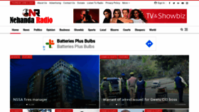 What Nehandaradio.com website looked like in 2020 (3 years ago)