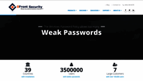 What Nfrontsecurity.com website looked like in 2020 (3 years ago)