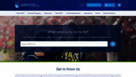 What Nait.ca website looked like in 2020 (3 years ago)