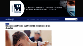 What Noticias24.com website looked like in 2020 (3 years ago)