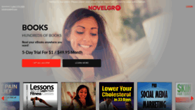 What Novelgr8.com website looked like in 2020 (3 years ago)