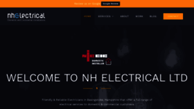 What Nhlightingandelectrical.co.uk website looked like in 2020 (3 years ago)