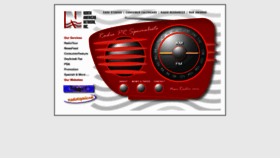 What Nanradio.com website looked like in 2020 (5 years ago)