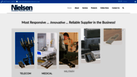 What Nielsenhardware.com website looked like in 2020 (3 years ago)