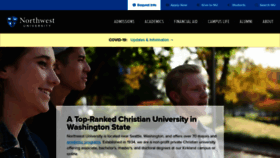 What Northwestu.edu website looked like in 2020 (5 years ago)