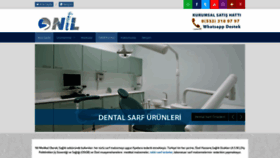 What Nilmedikal.com.tr website looked like in 2020 (3 years ago)