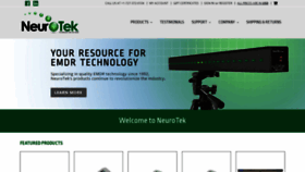 What Neurotekcorp.com website looked like in 2020 (3 years ago)