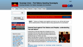 What Nationalunitygovernment.org website looked like in 2020 (3 years ago)