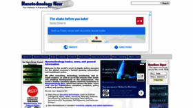 What Nanotech-now.com website looked like in 2020 (3 years ago)