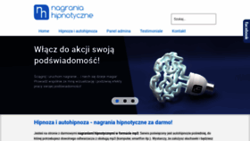 What Nagraniahipnotyczne.pl website looked like in 2020 (3 years ago)