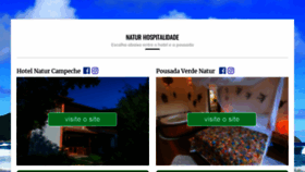 What Naturcampeche.com.br website looked like in 2020 (5 years ago)