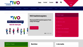 What Nvo.nl website looked like in 2020 (3 years ago)
