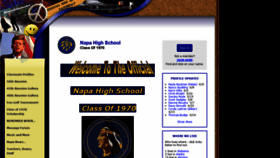 What Napahighclassof1970.org website looked like in 2020 (3 years ago)